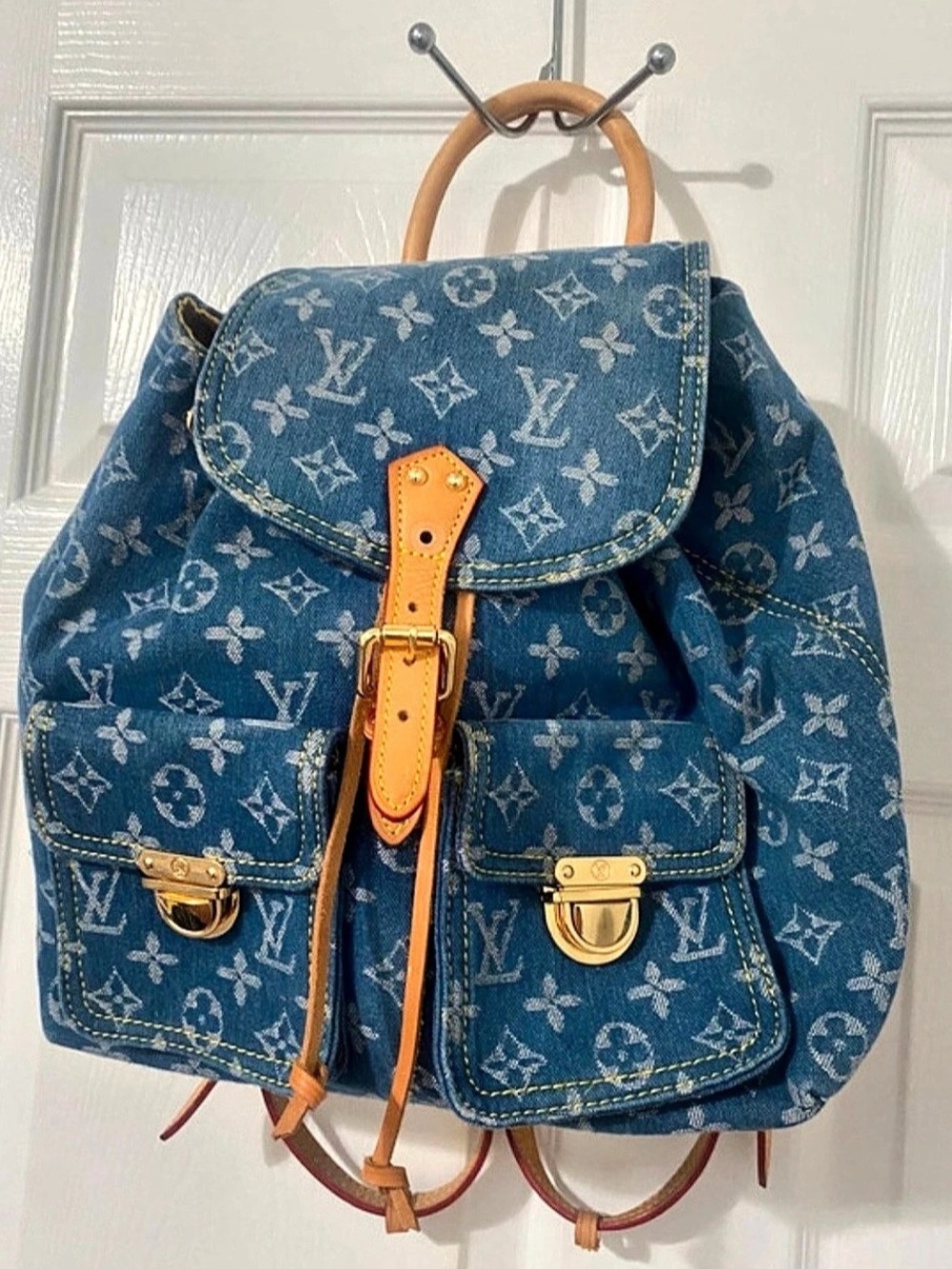 Denim Backpack Good quality